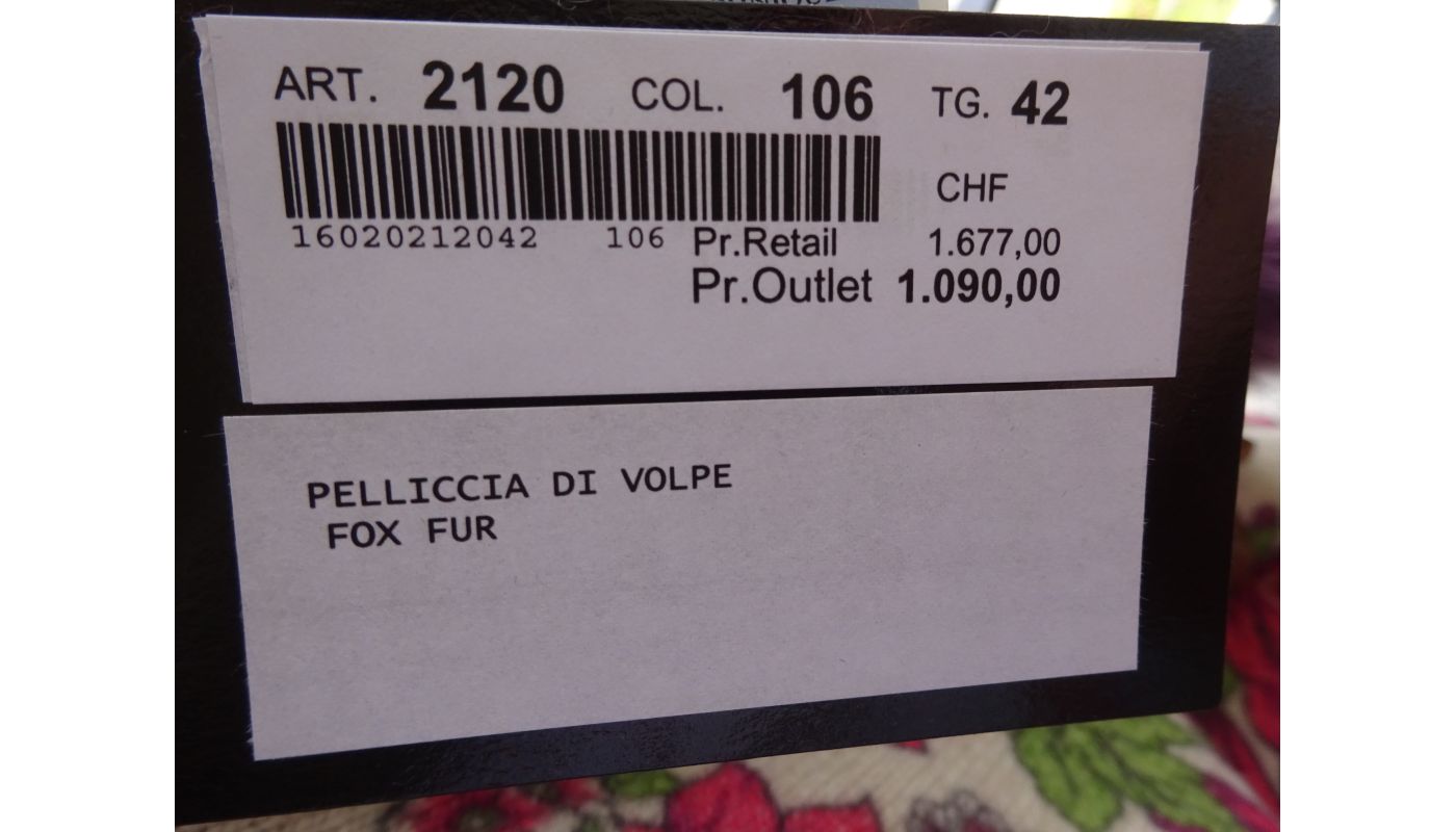 BLUMARINE cardigan: (silk+wool) with SHADOW Fox collar. ALL SIZES ARE AVAILABLE! blumarinecardigansilkwoolwiths-64dcec4094f17.jpg