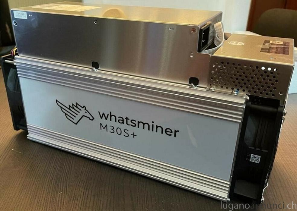MicroBT Whatsminer M30S+ 100THS Bitcoin Miner SHA-256 New MicroBTWhatsminerM30S100THSBitcoinMinerSHA256New.jpg