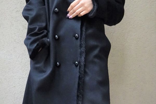 Cappotto BLUMARINE con visone. LANA + CASHMERE taglia 42 (48IT) ORIGINALE E NUOV cappottoblumarineconvisonelana-68b59644c4601.jpg