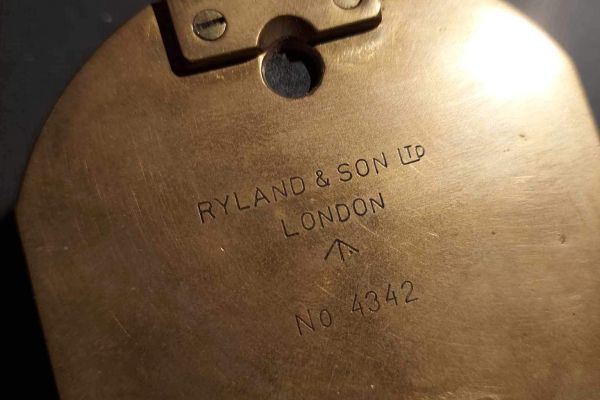 Bussola navale antica  RYLAND & SON Ltd bussolanavaleanticarylandsonlt123.jpeg