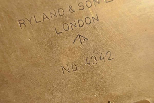 Bussola navale antica  RYLAND & SON Ltd bussolanavaleanticarylandsonlt1234.jpeg