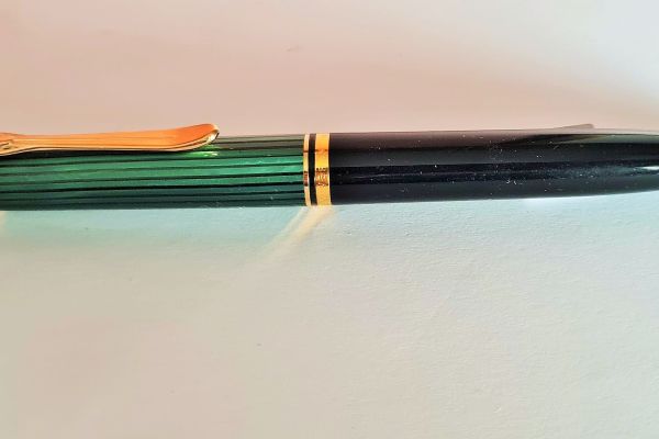 Penna  sfera  Pelikan  Souveran  vintage  senza custodia . pennasferapelikansouveranvinta.jpg