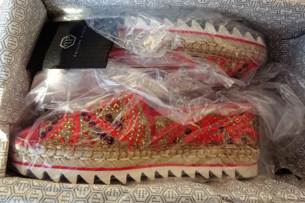 PHILIPP PLEIN espadrillas TRINITY con cristalli Swarovski!  N: 38 ( 37) philipppleinespadrillastrinity-6824833e31627.jpg