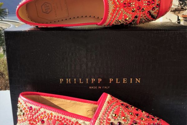 PHILIPP PLEIN espadrillas TRINITY con cristalli Swarovski!  N: 38 ( 37) philipppleinespadrillastrinity-6824834dabac5.jpg