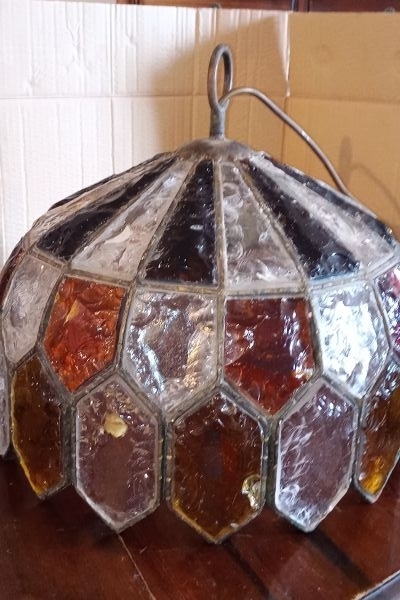 Lampada epoca 1960 Albano Poli ottone e Murano lampadaepoca1960albanopoliotto1.jpg