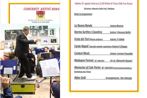 Vitaliano Gallo dirige I concerti estivi della Banda  P. Anfossi di Taggia 2024 vitalianogallodirigeiconcertie.jpg