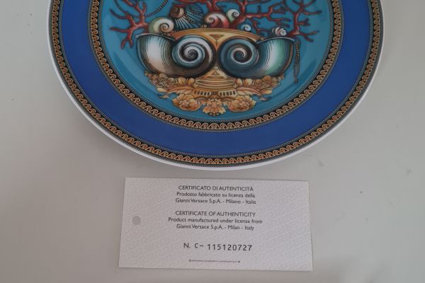 Versace  Tresor de la Mer 1993 da  collezione porcellana Rosenthal versacetresordelamer1993dacoll1.jpg