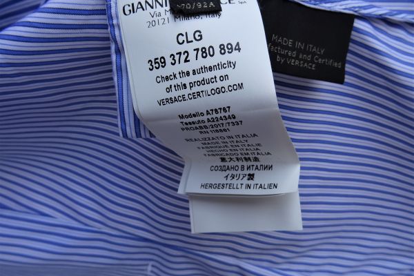 VERSACE camicia aderente taglia 42 IT ORIGINALE E NUOVA! versacecamiciaaderentetaglia42-67f192ce54105.jpg