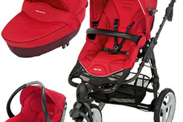 Passeggino culla ovetto Trio High Trek Confort rosso Ferrari passegginocullaovettotriohight123.jpg