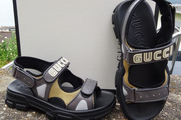 GUCCI ORIGINAL! NEW! men's sandals size 10 (44) guccioriginalnewmenssandalssiz-648e1ad1751e7.jpg