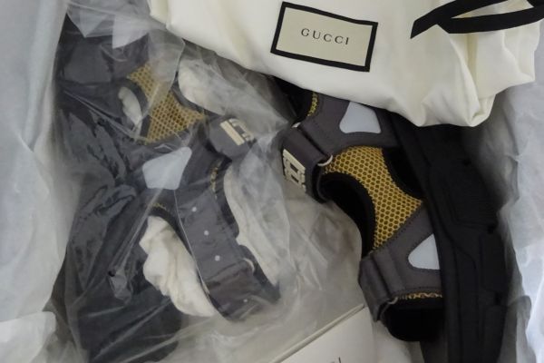 GUCCI ORIGINAL! NEW! men's sandals size 10 (44) guccioriginalnewmenssandalssiz-648e1ad9ab3d7.jpg