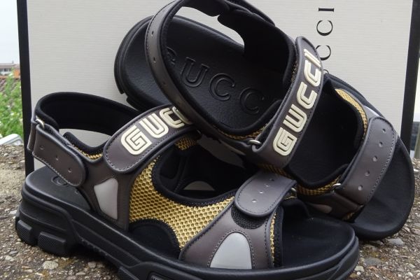 GUCCI ORIGINAL! NEW! men's sandals size 10 (44) guccioriginalnewmenssandalssiz-648e1b1306ed4.jpg