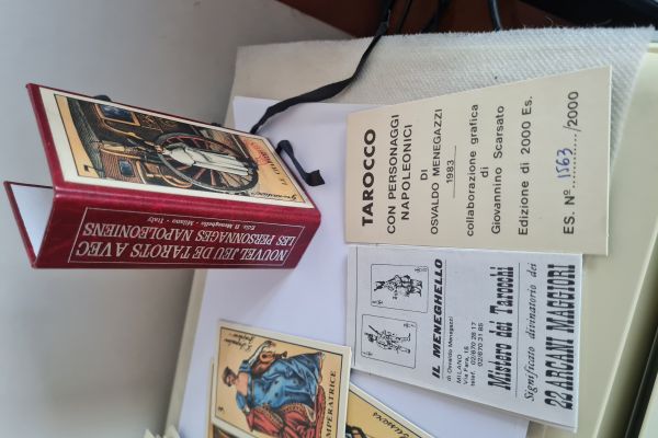 Tarocco con Personaggi Napoleonici  1983. Osvaldo Menegazzi edizione Il Meneghel taroccoconpersonagginapoleonic1.jpg