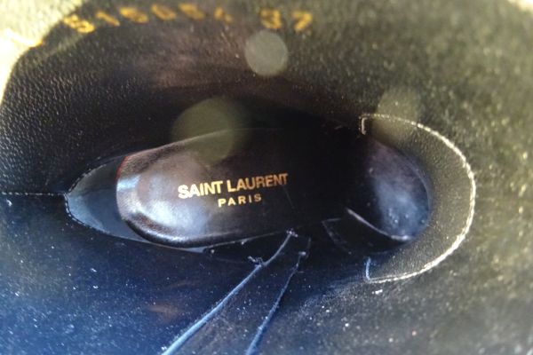 Yves Saint Laurent suede half boots with rhinestones size- 37 yvessaintlaurentsuedehalfboots-66bb661da865d.jpg
