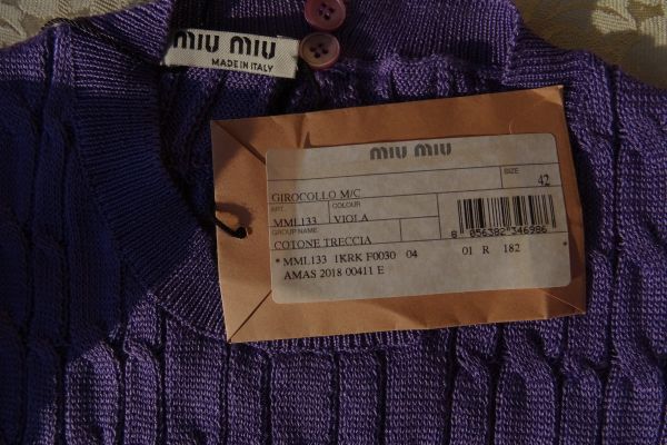 PRADA  ORIGINALE e NUOVA! gonna a pieghe taglia 38 IT pradaoriginaleenuovagonnaapieg-67f2d0a41f5fc.jpg