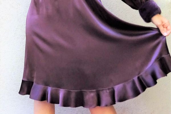 BLUMARINE Abito CON VISONE! COLORE-VIOLA  taglie: 40, 42, 44 IT blumarineabitoconvisonecolorev-67fbb2165bd6f.jpg