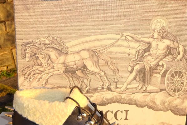 GUCCI ORIGINALI e NUOVI! scarpe in pelle dentro VERA PELLICCIA! n.39 guccioriginalienuoviscarpeinpe-68de891f94f87.jpg