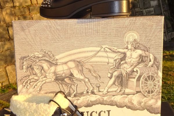 GUCCI ORIGINALI e NUOVI! scarpe in pelle dentro VERA PELLICCIA! n.39 guccioriginalienuoviscarpeinpe-68de89345994c.jpg