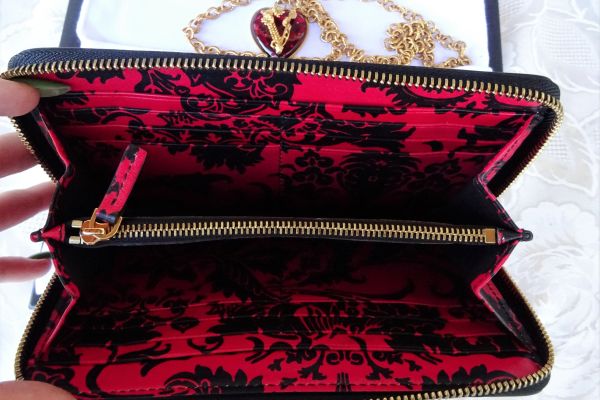 VERSACE ORIGINALE E NUOVO! Portafoglio in pelle  grande e capiente versaceoriginaleenuovoportafog-67f57adbd1957.jpg