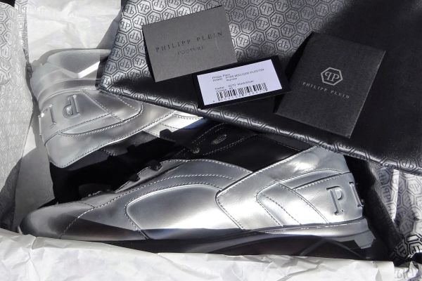 PHILIPP PLEIN scapre da uomo taglia 44 ORIGINALI e NUOVI! philipppleinformansize44origin-67f1631acef49.jpg