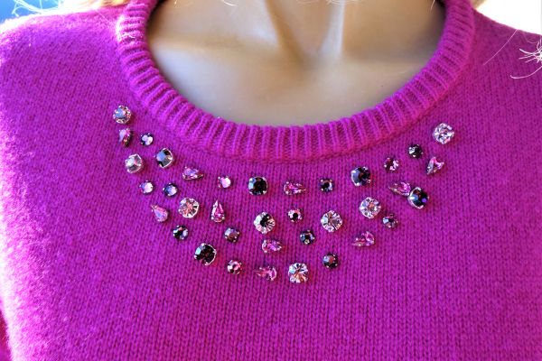 BLUMARINE (Blugirl) maglione bello e morbido splendida composizione di tessuto: blumarineblugirlmaglionebelloe-67f57de6abe34.jpg