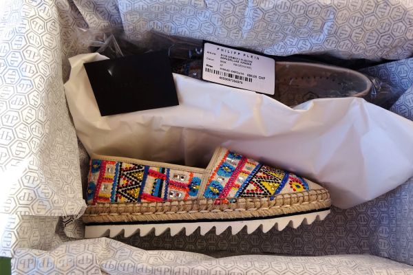 PHILIPP PLEIN espadrillas KANSAS  con cristalli Swarovski! N: 37 philipppleinespadrillaskansasc-682484f404a91.jpg