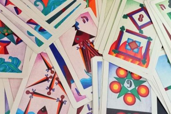 Tarot di Tania Gori 1989 serie numerata 1750 / 5000, Dal Negro pubblicitarie Ita tarotditaniagori1989serienumer123.jpg