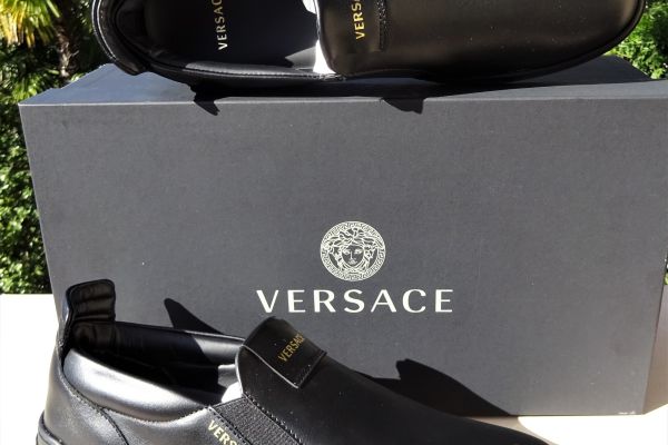 VERSACE ORIGINAL! NEW! Leather shoes FOR MAN size  39, 42, 45 versaceoriginalnewleathershoes-648e1401b18bb.jpg