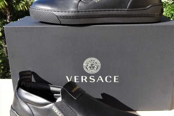 VERSACE ORIGINAL! NEW! Leather shoes FOR MAN size  39, 42, 45 versaceoriginalnewleathershoes-648e140308a1a.jpg