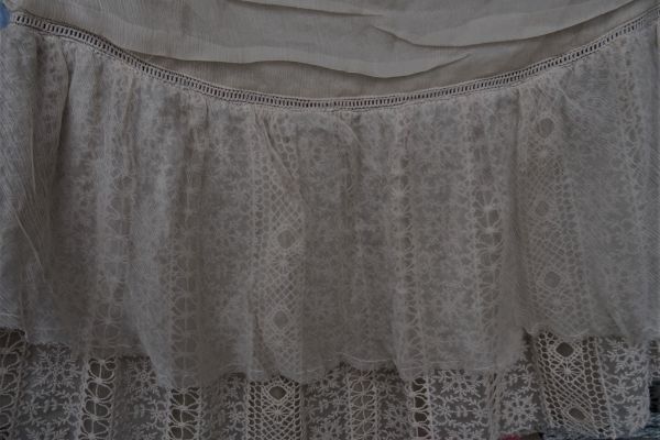 PATRIZIA PEPE lace skirt size 36(42IT) 100% SILK! patriziapeppelaceskirtsize3642123.jpg