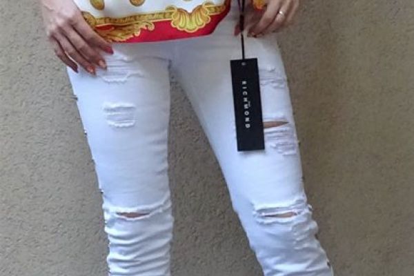 VERSACE ORIGINALE e NUOVA! camicetta 100% SETA! taglia 40 IT versaceoriginaleenuovacamicett-6803a11b386fc.jpg