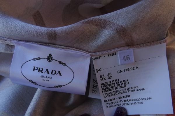 PRADA ORIGINALE E NUOVO! abito taglia 40 (46IT) 100% viscosa pradaoriginaleenuovoabitotagli-6887d0871591d.jpg