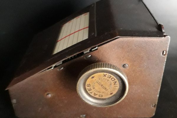 Rubrica telefonica 1925  BATEX INDEX made U.S.A a rullo  in metallo rubricatelefonica1925batexinde1.jpg