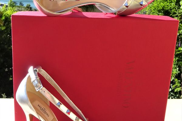 Valentino Garavani ORIGINAL! Silver size: 37 valentinogaravanioriginalsilve-64849a688caf4.jpg