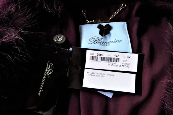 BLUMARINE Shadow fox + SILK size 36 (42IT) ORIGINAL! NEW! blumarineshadowfoxsilksize3642-66ec1795bd291.jpg