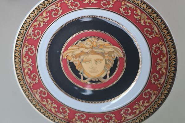 Versace Rosenthal Medusa da collezione  piatto versacerosenthalmedusadacollez12.jpg