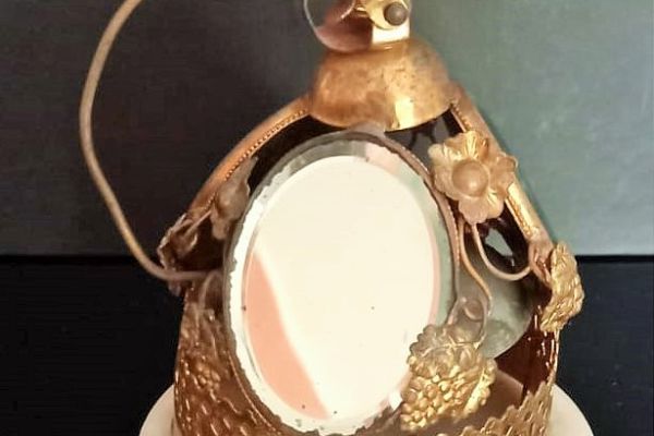 Antico campanello da tavolo per 