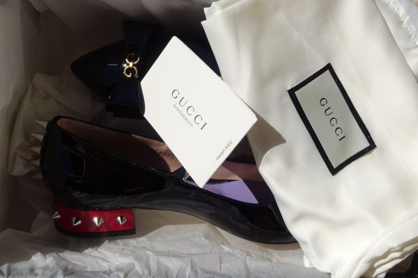 GUCCI ORIGINAL! NEW! leather shoes size 36 (36,5) guccioriginalnewleathershoessi-647f9ed8ebeac.jpg