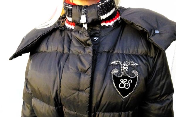 ERMANNO SCERVINO down jacket sise 38-40 (44-46IT) ORIGINAL! NEW! color black ermannoscervinodownjacketsise3-66ec225057dcc.jpg