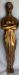 Statua lignea impero, dea dell'abbondanza - doratura in oro 450348a.jpg
