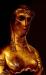 Statua lignea impero, dea dell'abbondanza - doratura in oro 450348c.jpg