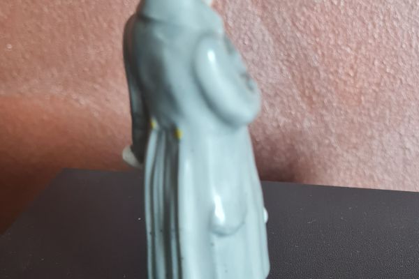 Antica statuetta di Napoleone in porcellana di Kister Scheibe Alsbach, Germania, anticastatuettadinapoleoneinpo12.jpg