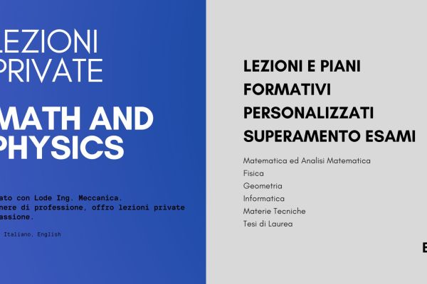 Lezioni / Ripetizioni di Matematica, Fisica, ecc. - Tesi di Lurea - Esami Univer lezioniripetizionidimatematica-68aed409d8757.jpg