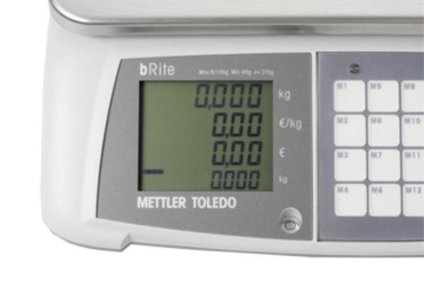 Bilancia per il calcolo del prezzo Mettler-Toledo bRite Advanced Compact, calibr bilanciaperilcalcolodelprezzom12.jpg