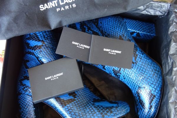 Yves Saint Laurent ORIGINALI e NUOVI! stivaletti in pelle n. 37 yvessaintlaurentoriginalienuov-68d6a52f88359.jpg
