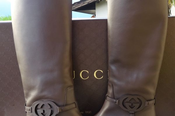 GUCCI ORIGINAL! NEW! leather boots size 38 (38,5) guccioriginalnewleatherbootssi-679a313139ad9.jpg