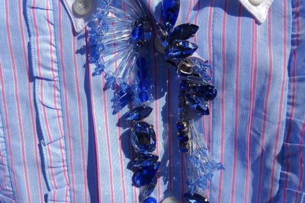 PRADA camicia  impreziosita da strass  taglia 46 IT ORIGINALE E NUOVA! pradacamiciaimpreziositadastra-67f191870d8c4.jpg