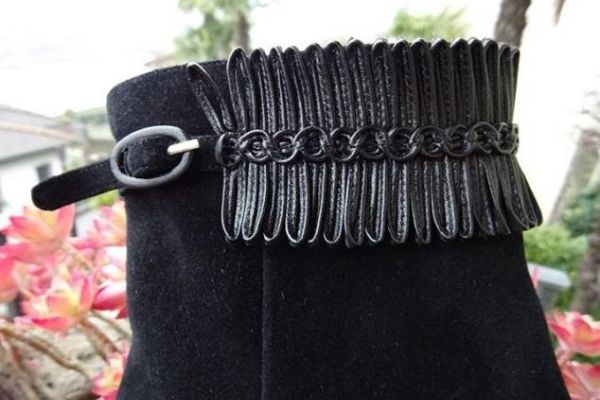 BALDININI ORIGINALE! NUOVO! stivaletti di camoscio n. 37 baldininioriginalenuovostivale-68d6b070e9c4e.jpg