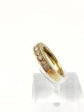 Anello Baguette oro 18Kt con 9 Diamanti AnelloBaguetteoro18Ktcon9Diamanti12.jpg