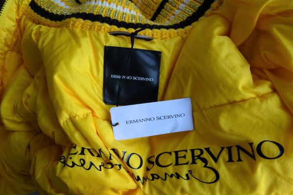 ERMANNO SCERVINO down jacket size 38-40 (44-46IT) color yellow ermannoscervinodownjacketsize3-66ec192cdb24c.jpg